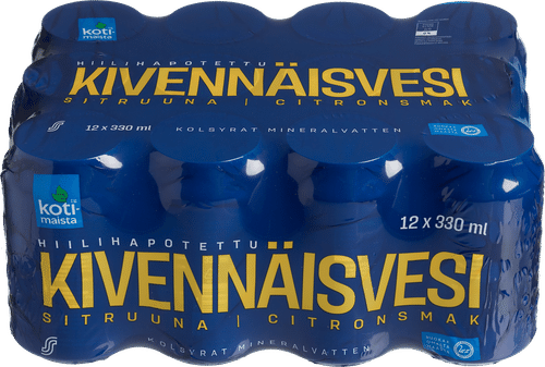 Kotimaista 12 x Kotimaista 含气矿泉水（柠檬） 0,33l