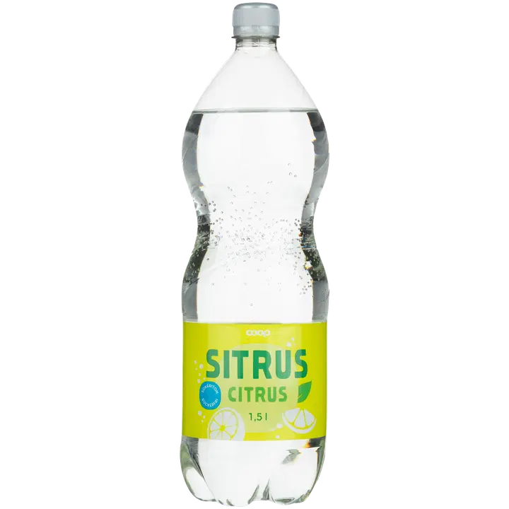 Coop sitrus sokeriton virvoitusjuoma 1,5l｜Coop 柑橘无糖软饮料 1,5l