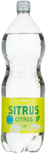Coop 无糖柑橘汽水 1,5l｜Coop sitrus sokeriton virvoitusjuoma 1,5l