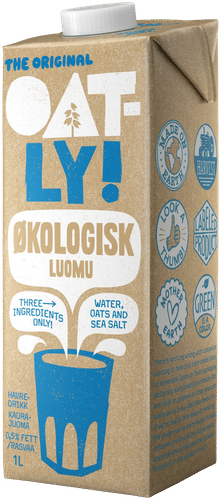 Oatly 有机燕麦饮 1L｜Oatly Kaurajuoma Luomu 1L