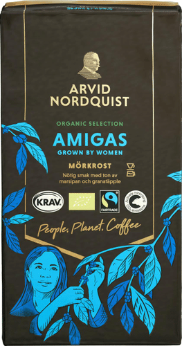 Arvid Nordquist Selection 450g Amigas sj Luomu, Fairtrade｜Arvid Nordquist 选择 450 克 Amigas sj 有机，公平贸易