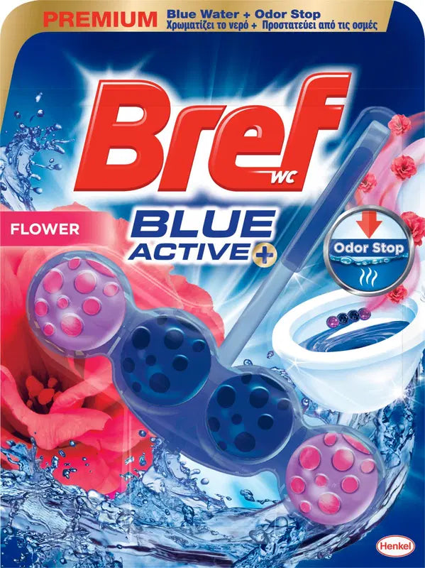 Bref 50g Blue Active Flower 马桶清新剂