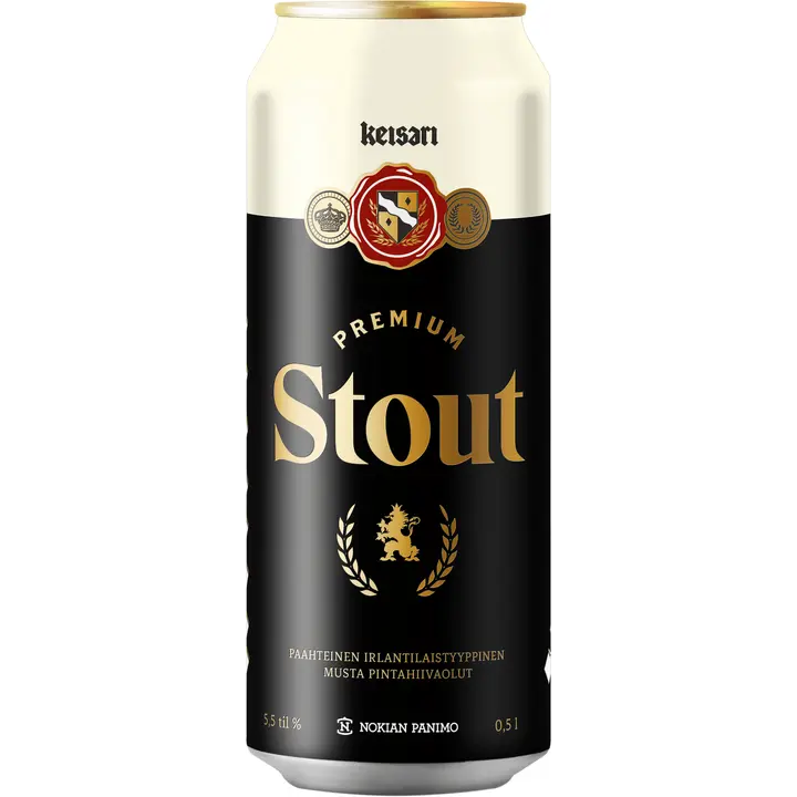 Keisari Stout 5,5 til-% 0,5l｜Keisari 黑饮料 5.5 vol% 0,5l