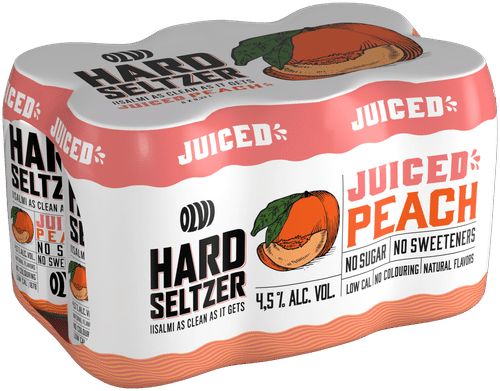OLVI Hard Seltzer 橙味预调饮料 27.5厘升 玻璃瓶 4%