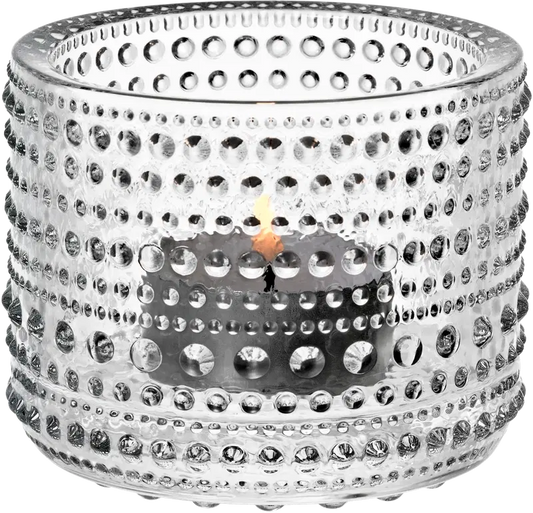 Iittala Kastehelmi 烛台 64毫米 透明