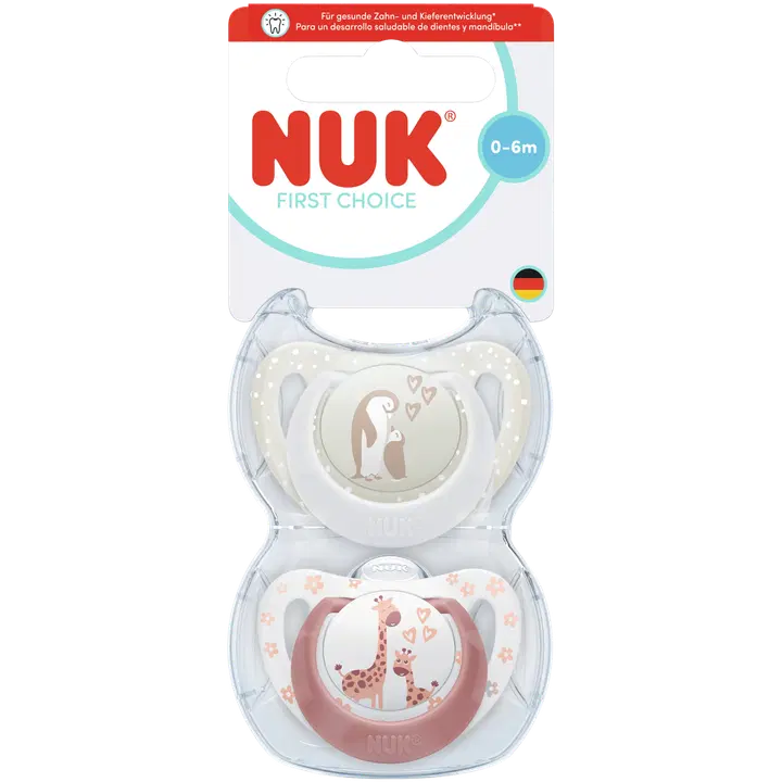 NUK First Choice Huvitutti Koko 1 Air CL1 2/PKT｜NUK 首选 Huvitutti 尺寸 1 Air CL1 2/PKT