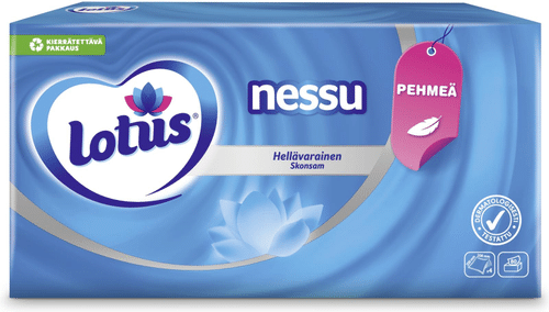 Lotus Nessu擦脸巾/纸巾 80 kpl