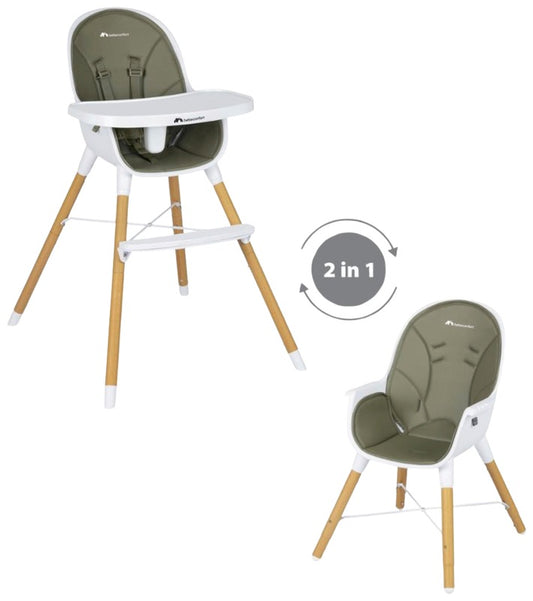Bebe Confort Avista餐椅 绿色｜Bebe Confort Syöttötuoli Avista vihreä