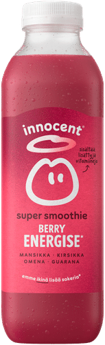 Innocent Super Smoothie Berry Energise 750ml｜Innocent 超级浆果能量冰沙 750ml