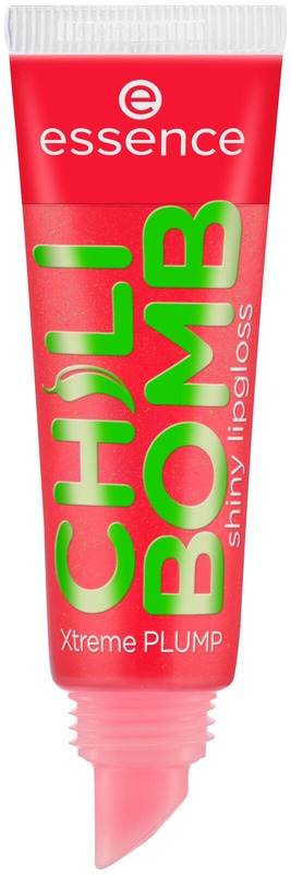 Essence CHILI BOMB闪亮唇彩 01 草莓莎莎 10 ml｜essence CHILI BOMB shiny lipgloss 01 Strawberry Salsa 10 ml