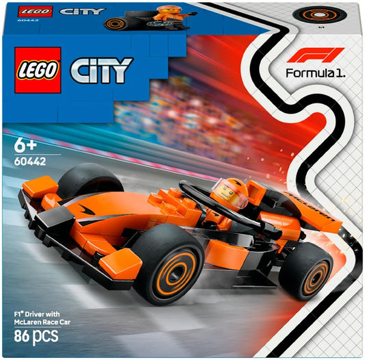 LEGO F1赛车手与迈凯伦赛车｜LEGO® City F1®-kuljettaja ja McLaren-kilpa-auto 60442