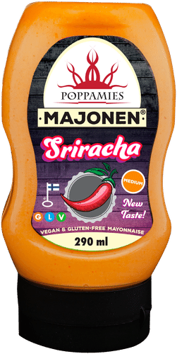Poppamies 是拉差蛋黄酱 290ml｜Poppamies Majonen Sriracha 290ml