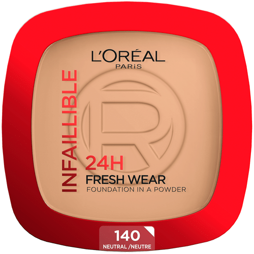 L'Oréal Paris Infaillible 24H Fresh Wear Foundation in a Powder Meikkipuuteri Neutral Undertone 30 ml