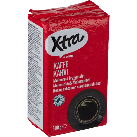 Xtra suodatinkahvi keskipaahtoinen 500 g｜Xtra 过滤式咖啡 中度烘焙 500 g