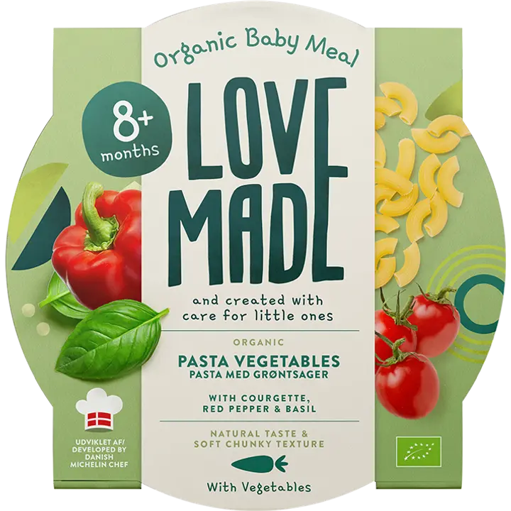 LoveMade Luomu pastaa ja vihanneksia 8KK 185g｜Lovemade 有机面食和蔬菜 8KK 185g
