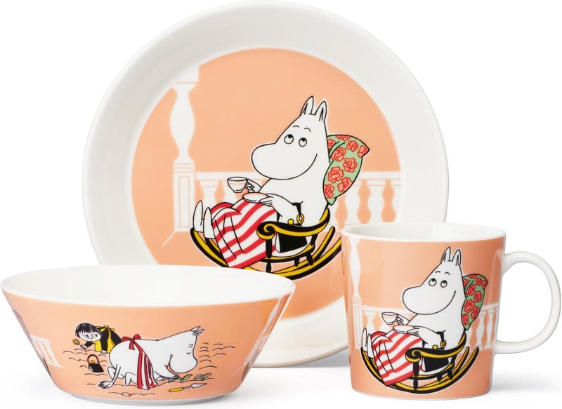 Moomin Arabia 姆明盘子 姆明妈妈 19厘米 果酱色｜Moomin Arabia Muumi Lautanen Muumimamma 19 cm marmeladi