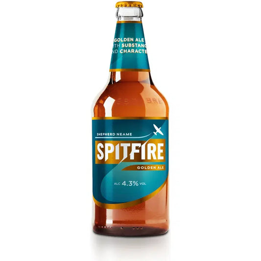 Shepherd Neame Spitfire Golden Ale 4,3% 50cl｜Shepherd Neame 喷火战斗机黄金艾尔饮品 4.3% 50cl