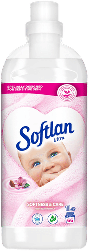 Softlan Ultra Softness & Care 柔顺剂 1000ml