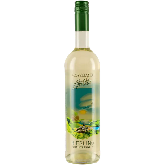 Moselland Ars Vitis Riesling 2022 valkoviini 8,0 til-% 0,75 L plo｜Moselland Ars Vitis 雷司令 2022 年白葡萄饮料 8.0 vol% 0.75 L plo