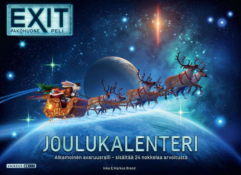 Lautapelit.fi EXIT Joulukalenteri - Aikamoinen avaruusralli