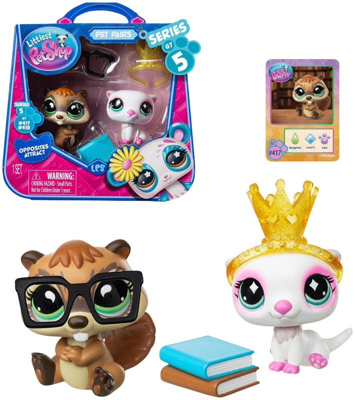 Hasbro 小小宠物店宠物对S5｜Littlest Pet Shop Lemmikkipari S5