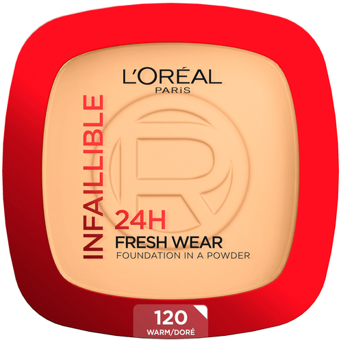 L'Oréal Paris 恒久24小时持妆粉饼散粉 暖调 30 ml