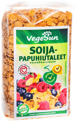 None VegeSun大豆片 350g｜VegeSun Soijapapuhiutaleet 350g
