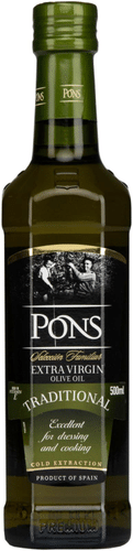 Pons 传统特级初榨橄榄油 500ml｜PONS Traditional Extra Virgin Oliiviöljy 500ml