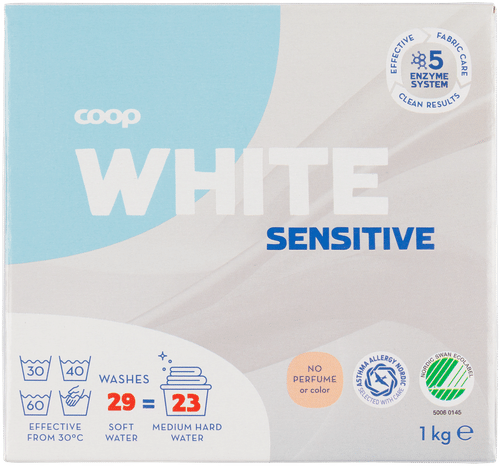 Coop 白色敏感衣物洗衣粉 1kg