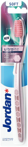Jordan Ultralite Sensitive Soft 敏感软毛牙刷 1 kpl
