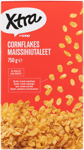 Xtra maissihiutaleet 750 g｜Xtra 玉米片 750g