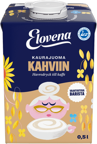 Elovena 0.5升咖啡用燕麦饮｜Elovena 0,5l kaurajuoma kahviin
