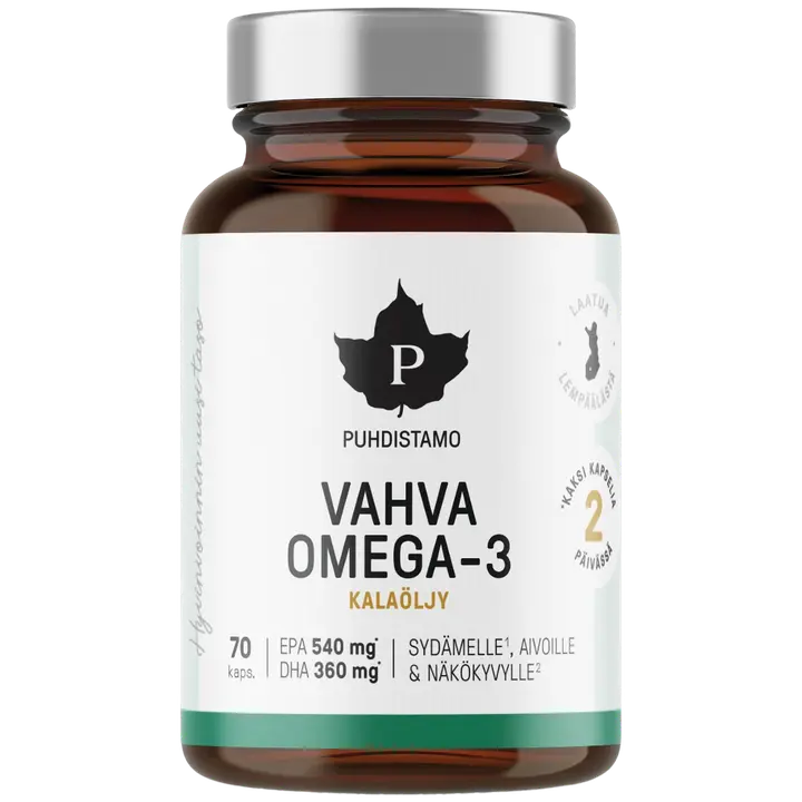 Puhdistamo Vahva Omega-3 70 kaps.