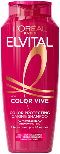 L'Oréal Paris Elvital Color-Vive Shampoo värjätyille ja raidoitetuille hiuksille 250ml