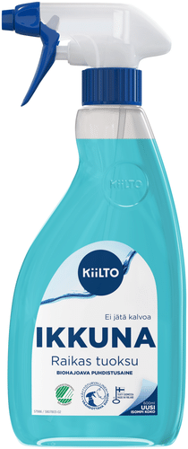 Kiilto 可生物降解窗户清洁喷雾 600 ml