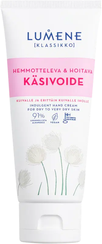 Lumene KLASSIKKO 奢养护理护手霜 100ml｜Lumene KLASSIKKO Hemmotteleva & hoitava käsivoide 100ml