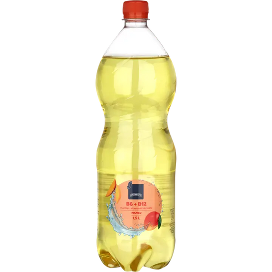 Coop mango hiilihapotettu juoma B6 + B12-vitamiini 1,5l｜Coop 芒果碳酸饮料维生素B6+B12 1,5l