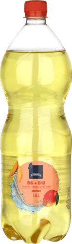 Coop 芒果碳酸饮料维生素B6+B12 1,5l