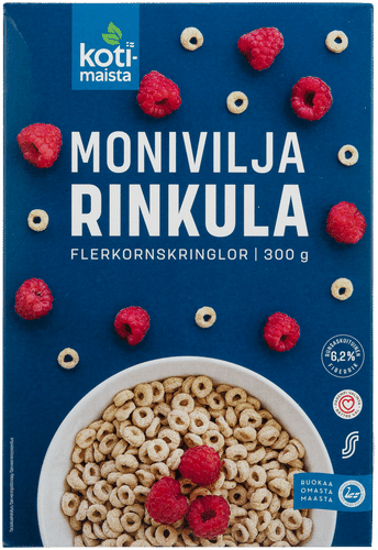 Kotimaista Moniviljarinkula 300 g｜Kotimaista 多谷物圈 300 g