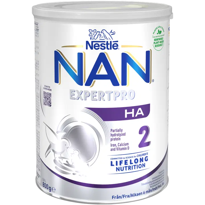 Nestlé NAN HA 2 断奶配方 800g｜Nestlé NAN HA 2 Vieroitusvalmiste 800g