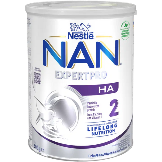 Nestlé NAN HA 2 断奶配方 800g｜Nestlé NAN HA 2 Vieroitusvalmiste 800g