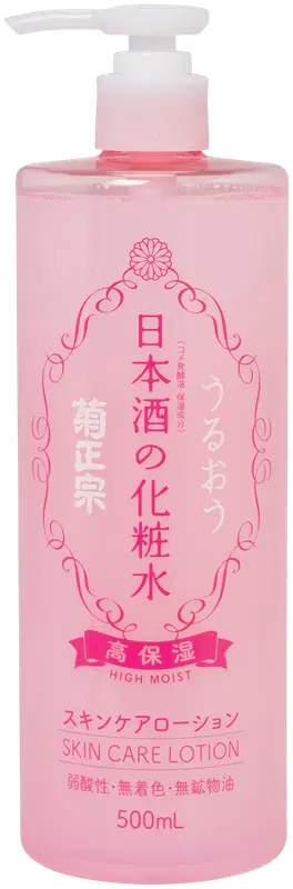 Kiku Masamune 菊正宗清酒高保湿化妆水 500ml｜KIKU-MASAMUNE Sake High Moist Skin Care Lotion 500ml