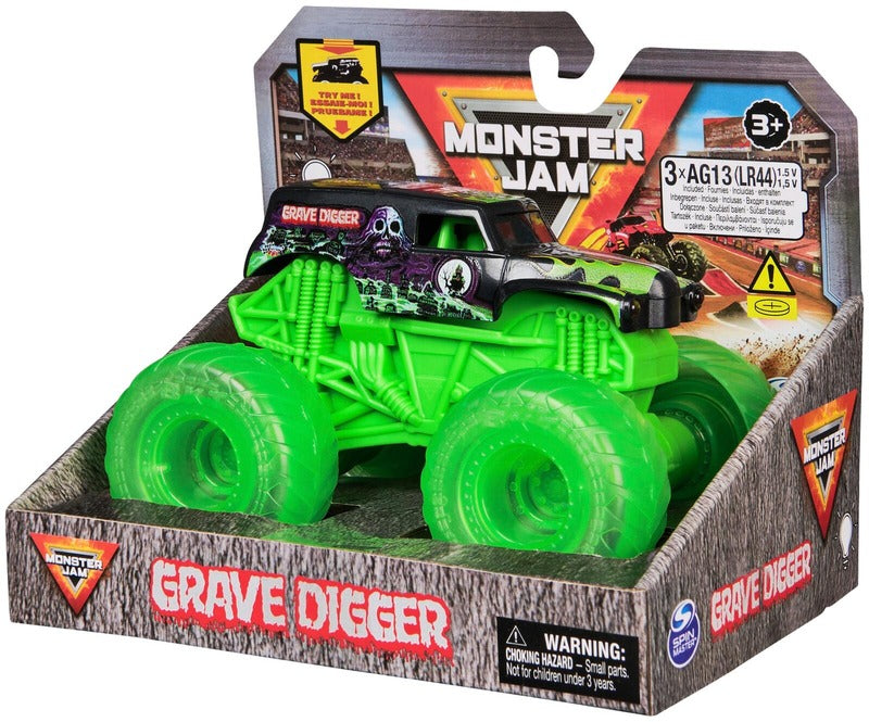 Monster Jam 1:43 发光轮胎汽车｜Monster Jam 1:43 Valaistuvat renkaat auto