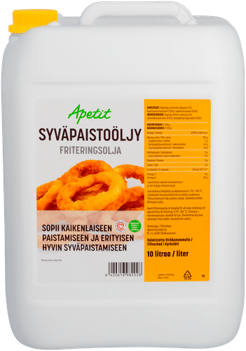Apetit Syväpaistoöljy 10L