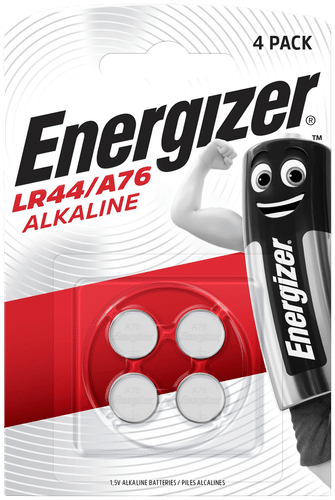 Energizer 纽扣电池 LR44/A76 碱性 1.5V 4kpl