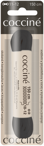 Coccine kengännauha 150 cm, musta