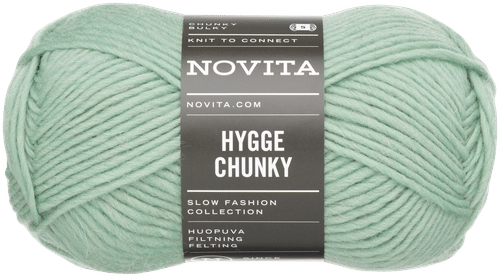 Novita 线 Hygge Chunky 100克 蓝花 304