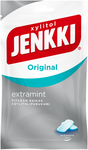 Jenkki 原味超薄荷木糖醇口香糖 90g