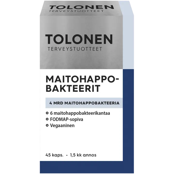 Tolonen Maitohappobakteeri 4 mrd 45粒-Tolonen 乳酸菌 40 亿 45 粒