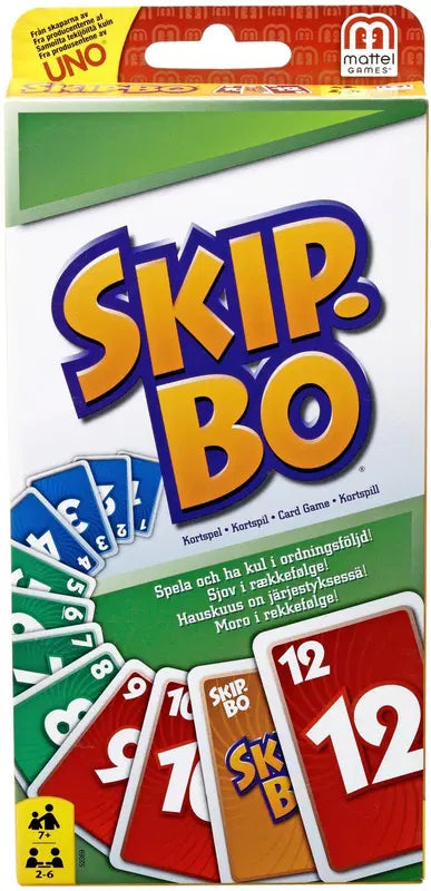 SKIP-BO SKIPBO 扑克牌｜SKIPBO pelikortit